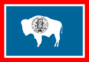 Wyoming state flag